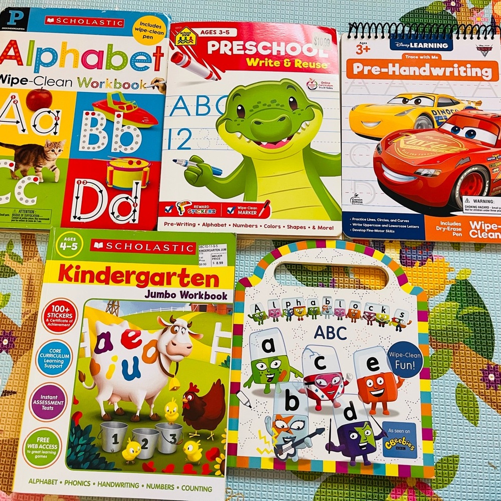 Bundle of alphabet woorkbooks